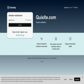 Скриншот главной страницы сайта quixite.com