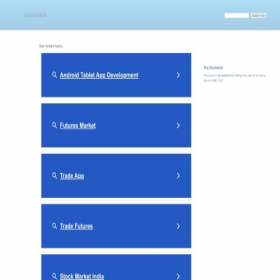 Скриншот главной страницы сайта qx-market.io