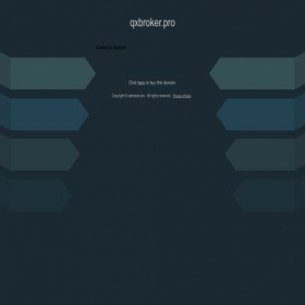 Скриншот главной страницы сайта qxbroker.pro