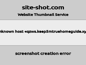 Скриншот главной страницы сайта qzws.keep5mtruehomeguide.xyz
