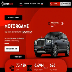 Скриншот главной страницы сайта r1.motorgame.autos