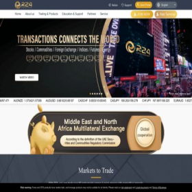 Скриншот главной страницы сайта r24capital.com