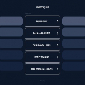 Скриншот главной страницы сайта racmoney.cfd