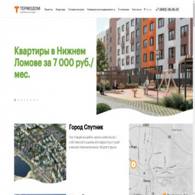 Скриншот главной страницы сайта raddvoru.ru
