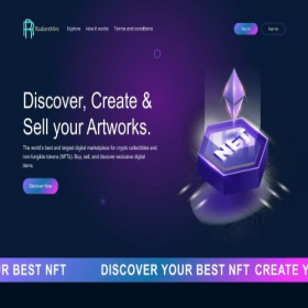 Скриншот главной страницы сайта radiantmint.com