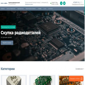 Скриншот главной страницы сайта radiolom999.ru