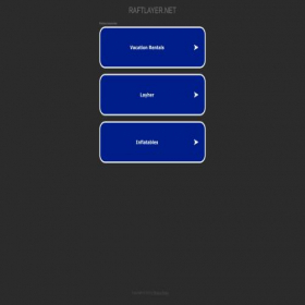 Скриншот главной страницы сайта raftlayer.net