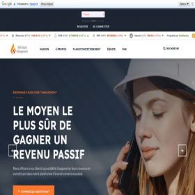 Скриншот главной страницы сайта rainassetmanagementltd.com