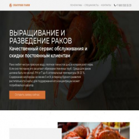 Скриншот главной страницы сайта rakolub-best.ru