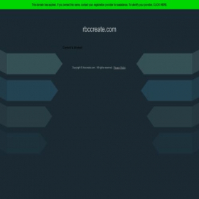 Скриншот главной страницы сайта rbccreate.com