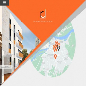 Скриншот главной страницы сайта rdinzenjering.com