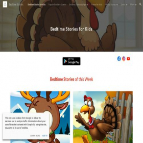 Скриншот главной страницы сайта readthetale.com