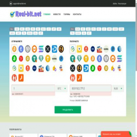 Скриншот главной страницы сайта real-bit.ru