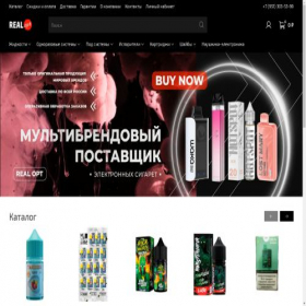 Скриншот главной страницы сайта real-opt.shop