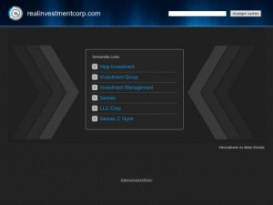 Скриншот главной страницы сайта realinvestmentcorp.com