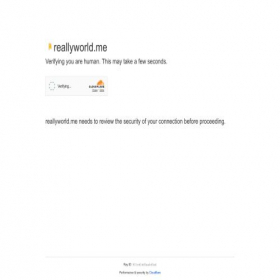 Скриншот главной страницы сайта reallyworld.me