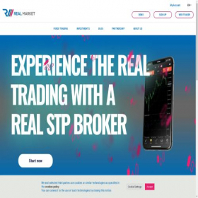 Скриншот главной страницы сайта realmarketbrokers.com