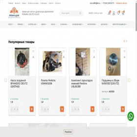 Скриншот главной страницы сайта rebuild96.ru