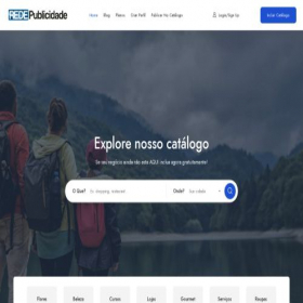 Скриншот главной страницы сайта redepublicidade.com.br