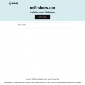 Скриншот главной страницы сайта redfinstocks.com