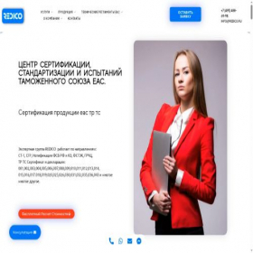 Скриншот главной страницы сайта redico.ru