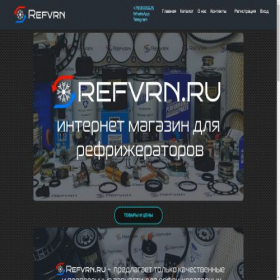 Скриншот главной страницы сайта refvrn.ru