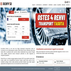 Скриншот главной страницы сайта rehvidpluss.com