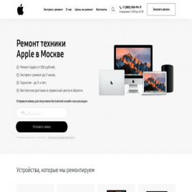 Скриншот главной страницы сайта rem-brands.ru
