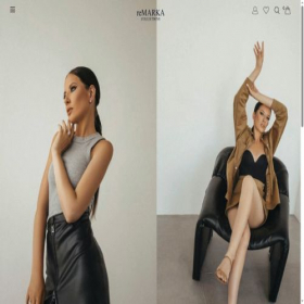 Скриншот главной страницы сайта remarka-collections.com