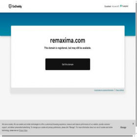 Скриншот главной страницы сайта remaxima.com