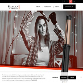 Скриншот главной страницы сайта remingtonproducts.com