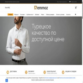 Скриншот главной страницы сайта remmoz.ru