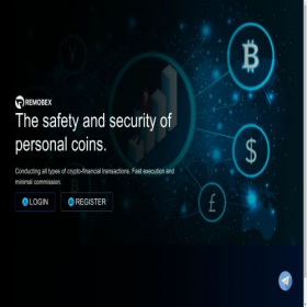 Скриншот главной страницы сайта remobex.com