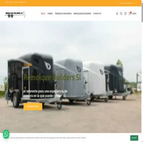 Скриншот главной страницы сайта remolquebuilders.com