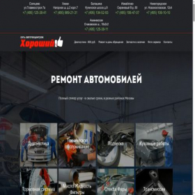 Скриншот главной страницы сайта remont-hyundai.sto-good.ru
