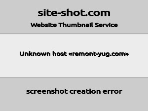 Скриншот главной страницы сайта remont-yug.com