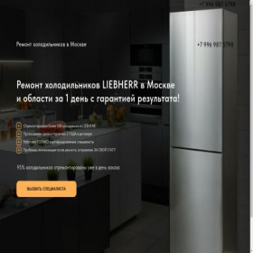 Скриншот главной страницы сайта remontholodmsk.ru