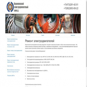 Скриншот главной страницы сайта remtz.ru