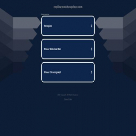 Скриншот главной страницы сайта replicawatchesprice.com