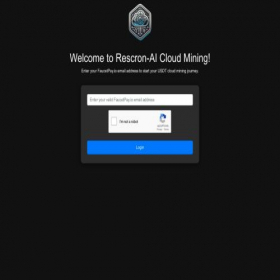 Скриншот главной страницы сайта rescron-ai.com