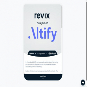 Скриншот главной страницы сайта revix.com