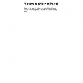 Скриншот главной страницы сайта revizor-online.gq