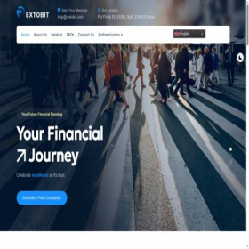 Скриншот главной страницы сайта rextobit.com