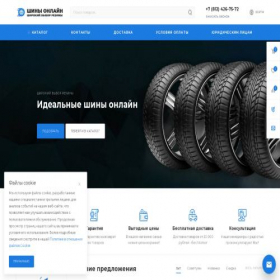 Скриншот главной страницы сайта rezinaprofi.com
