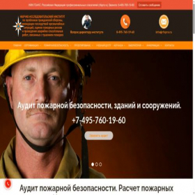 Скриншот главной страницы сайта rfspro.ru