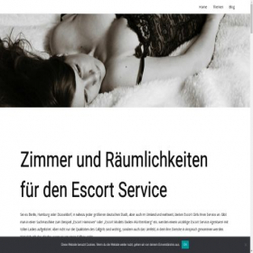 Скриншот главной страницы сайта rhein-escort.de