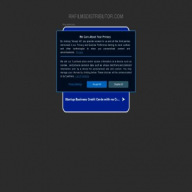 Скриншот главной страницы сайта rhfilmsdistributor.com