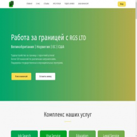 Скриншот главной страницы сайта ricogreensolution.ru