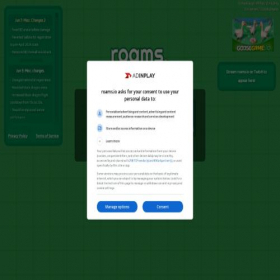 Скриншот главной страницы сайта roams.io