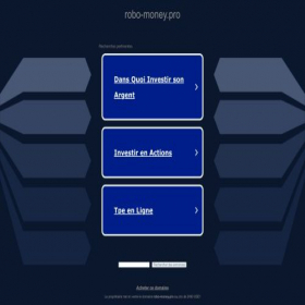 Скриншот главной страницы сайта robo-money.pro